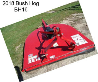 2018 Bush Hog BH16