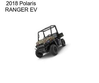 2018 Polaris RANGER EV