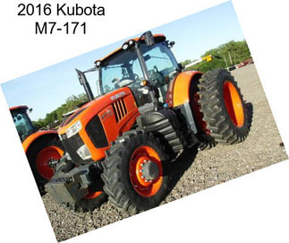 2016 Kubota M7-171