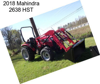 2018 Mahindra 2638 HST