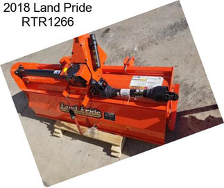 2018 Land Pride RTR1266