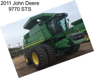 2011 John Deere 9770 STS