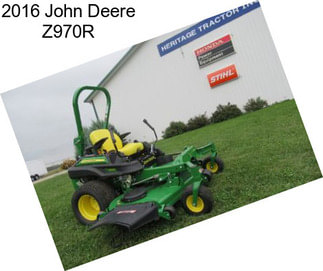 2016 John Deere Z970R