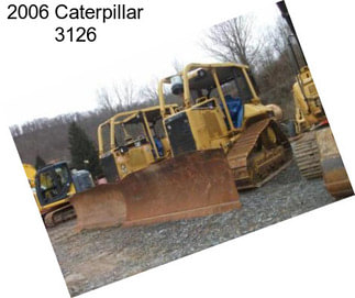 2006 Caterpillar 3126