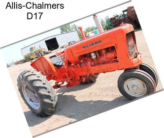 Allis-Chalmers D17