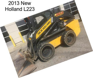 2013 New Holland L223