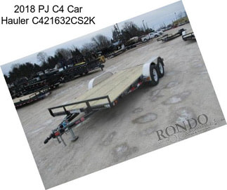 2018 PJ C4 Car Hauler C421632CS2K