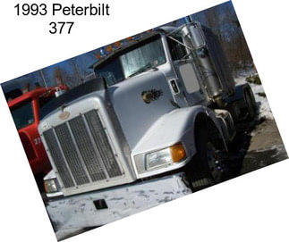 1993 Peterbilt 377