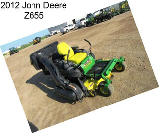 2012 John Deere Z655