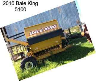 2016 Bale King 5100