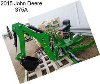 2015 John Deere 375A