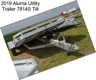 2019 Aluma Utility Trailer 7814S Tilt