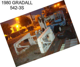1980 GRADALL 542-3S