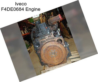 Iveco F4DE0684 Engine