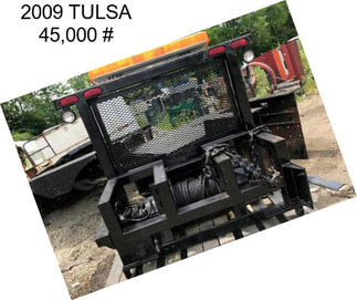 2009 TULSA 45,000 #