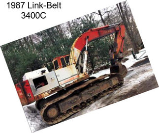 1987 Link-Belt 3400C