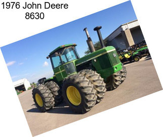 1976 John Deere 8630