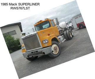 1985 Mack SUPERLINER RWS767LST