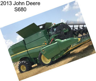 2013 John Deere S680