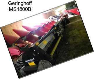 Geringhoff MS1800B