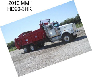 2010 MMI HD20-3HK