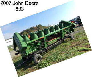 2007 John Deere 893