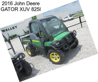 2016 John Deere GATOR XUV 825I