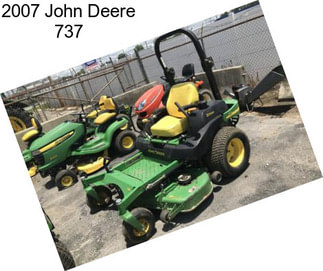 2007 John Deere 737