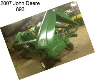 2007 John Deere 893