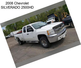 2008 Chevrolet SILVERADO 2500HD