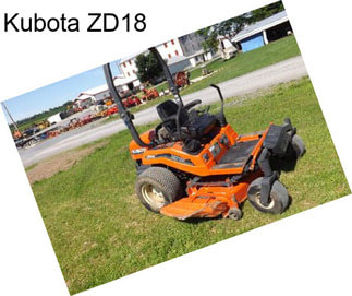 Kubota ZD18