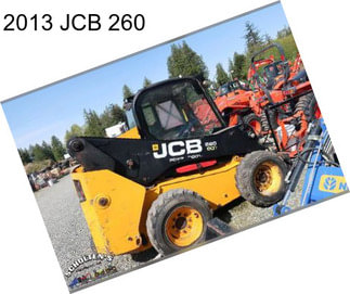 2013 JCB 260