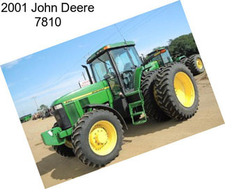 2001 John Deere 7810