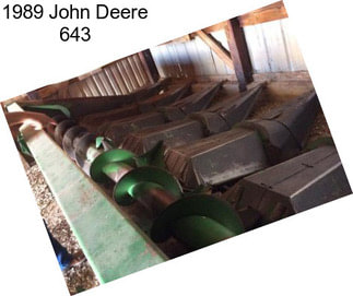 1989 John Deere 643