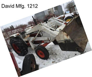 David Mfg. 1212