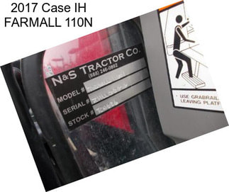 2017 Case IH FARMALL 110N