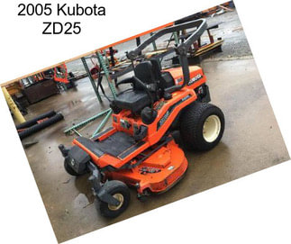 2005 Kubota ZD25