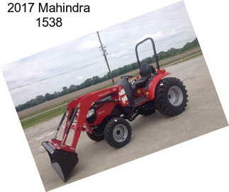 2017 Mahindra 1538