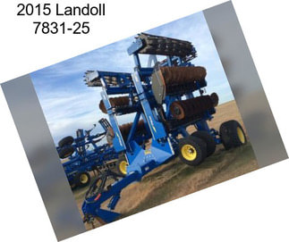 2015 Landoll 7831-25