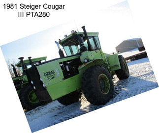 1981 Steiger Cougar III PTA280