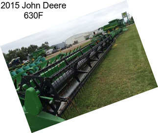 2015 John Deere 630F