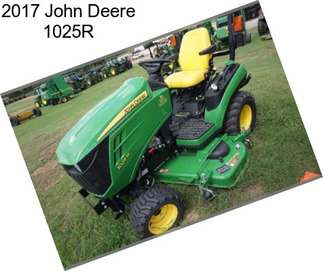 2017 John Deere 1025R