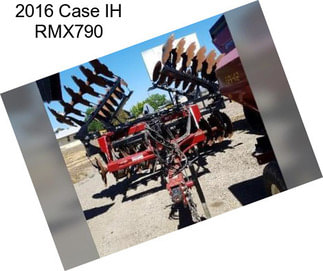 2016 Case IH RMX790