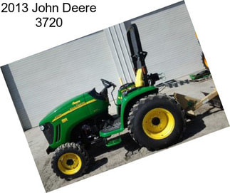 2013 John Deere 3720