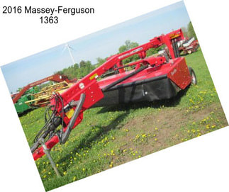 2016 Massey-Ferguson 1363