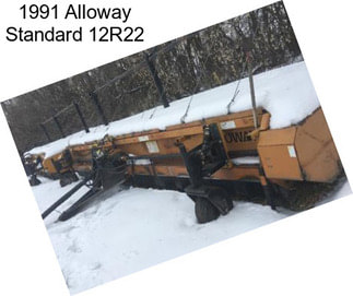 1991 Alloway Standard 12R22