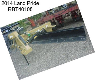 2014 Land Pride RBT40108