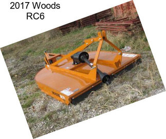 2017 Woods RC6