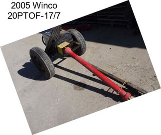 2005 Winco 20PTOF-17/7