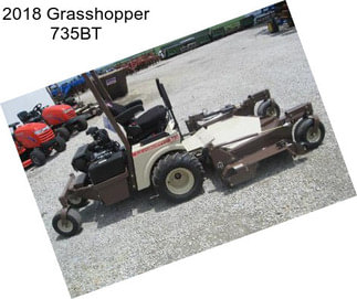 2018 Grasshopper 735BT